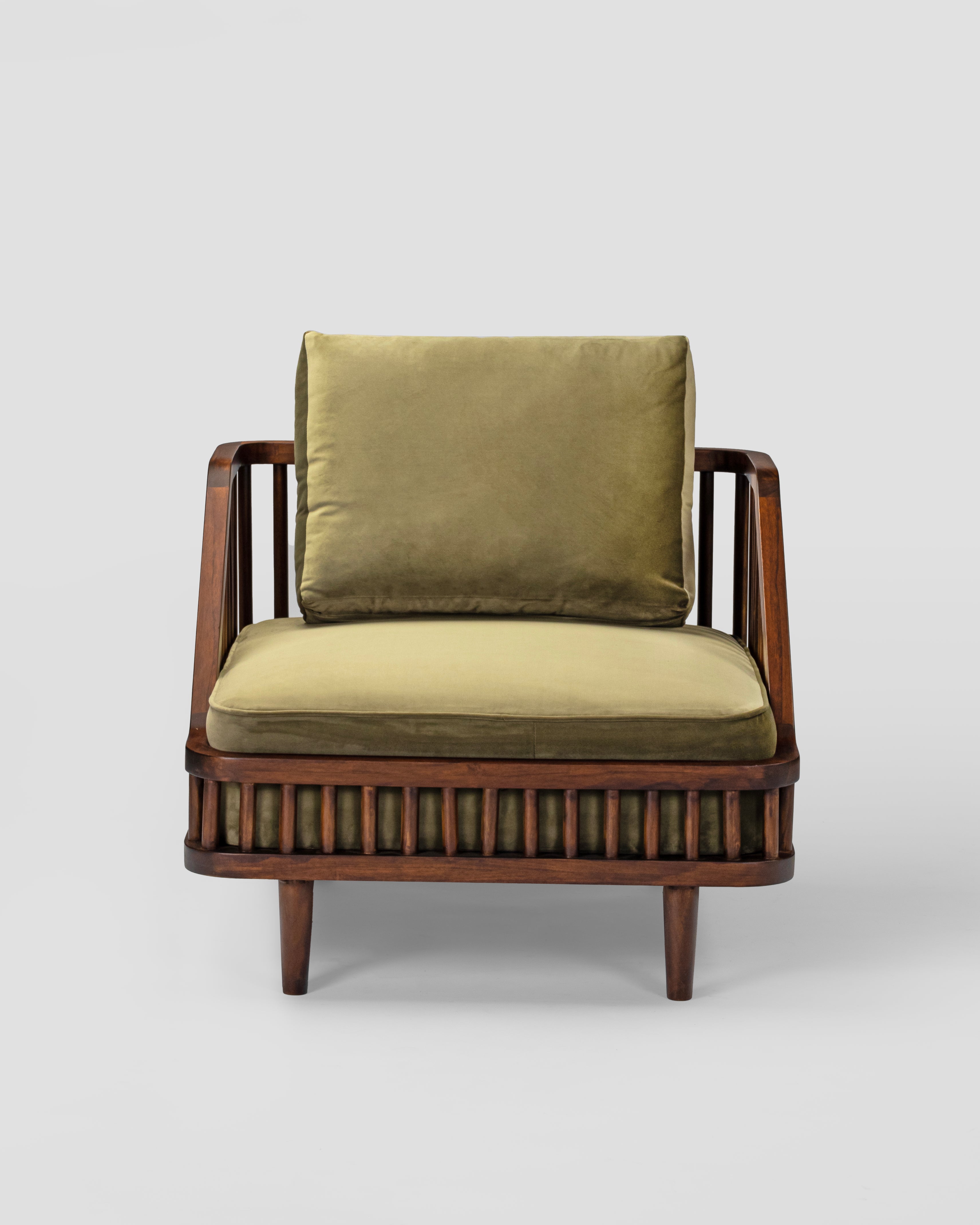 Forage Spindle Lounge Chair